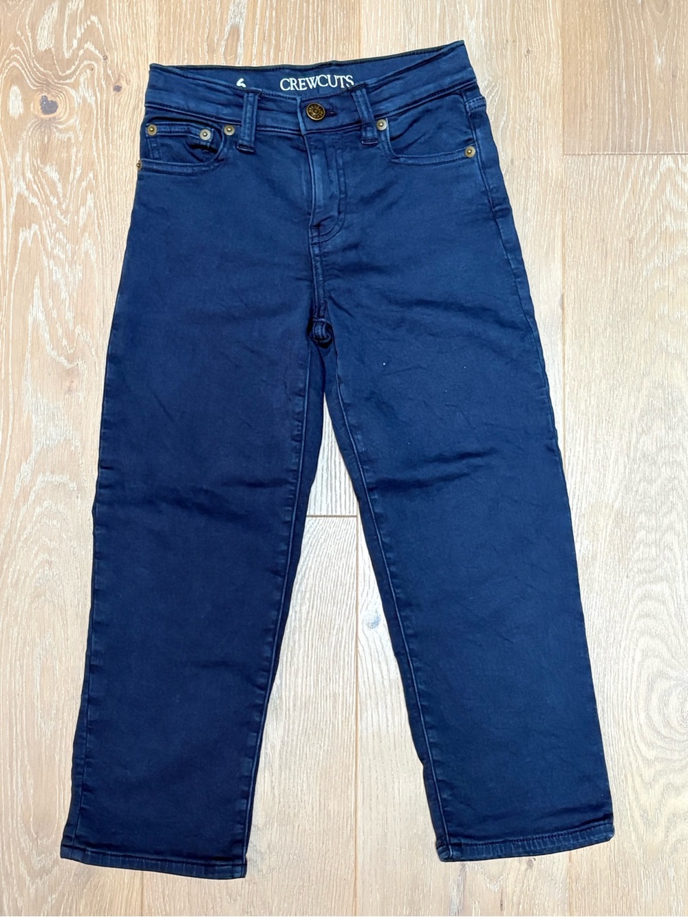 Crewcuts Men's Navy Straight-leg Relaxed Fit Jeans
